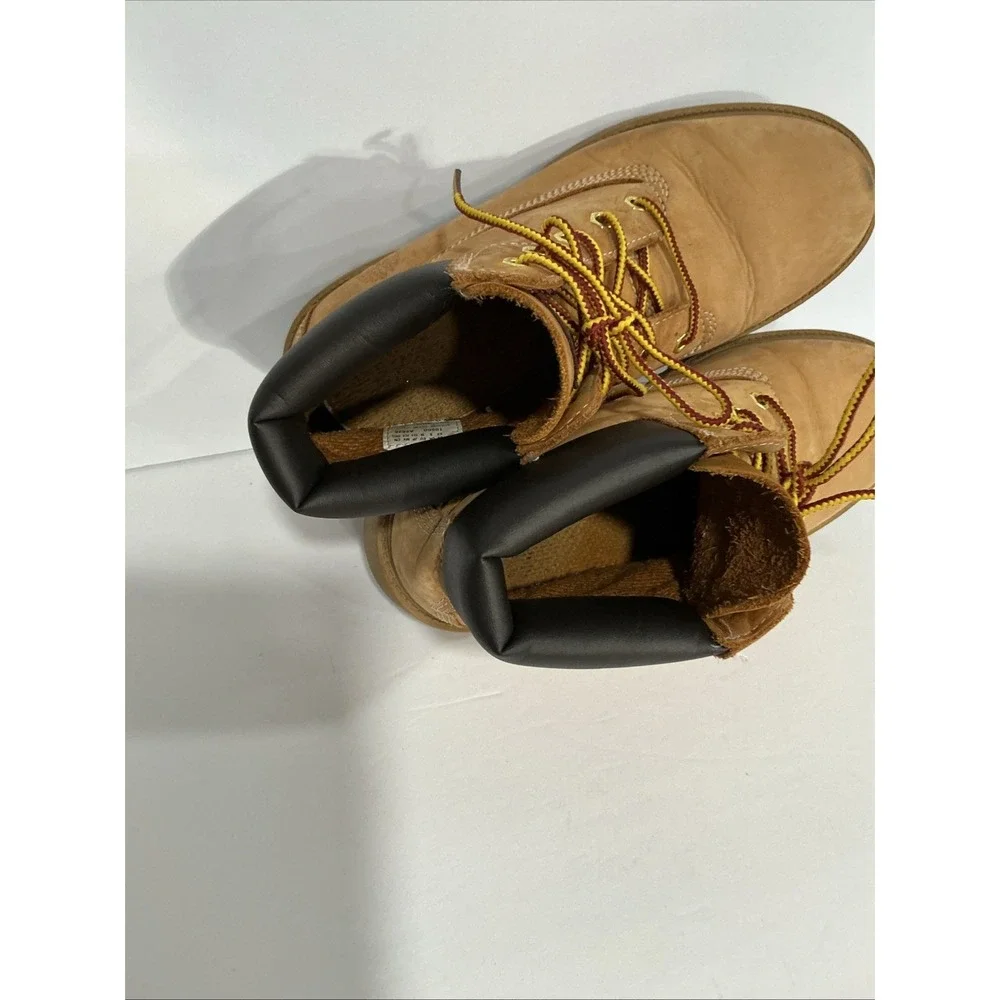 Timberland Boys 5.5M Classic Waterproof Work Boots - Wheat Nubuck Leather